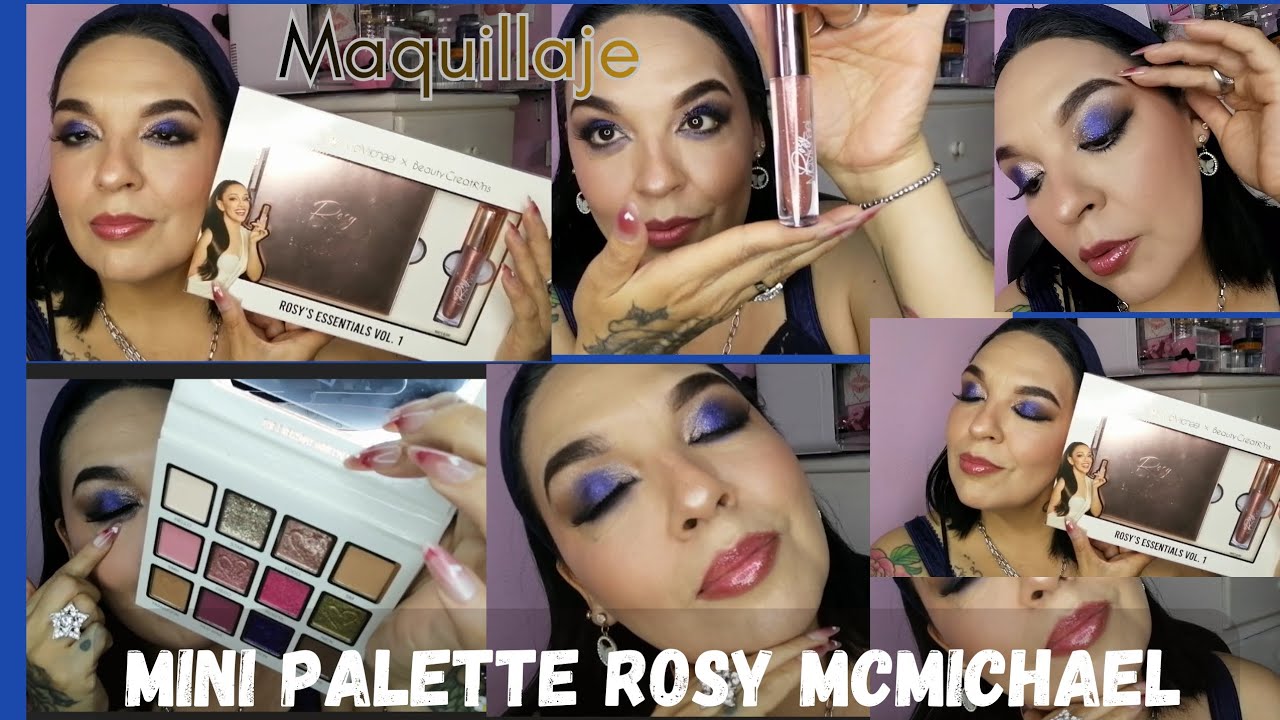 MAQUILLAJE CON MINI PALETTE ROSY McMichael Beauty Creations/petición 