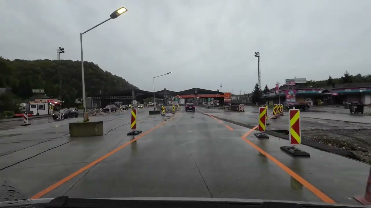 Germany, Austria, Slovenia & Croatia Borders.