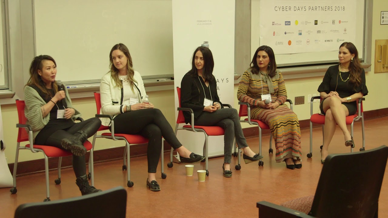 Women in Blockchain Panel at UCLA Cyber Days (Feb. 2018)