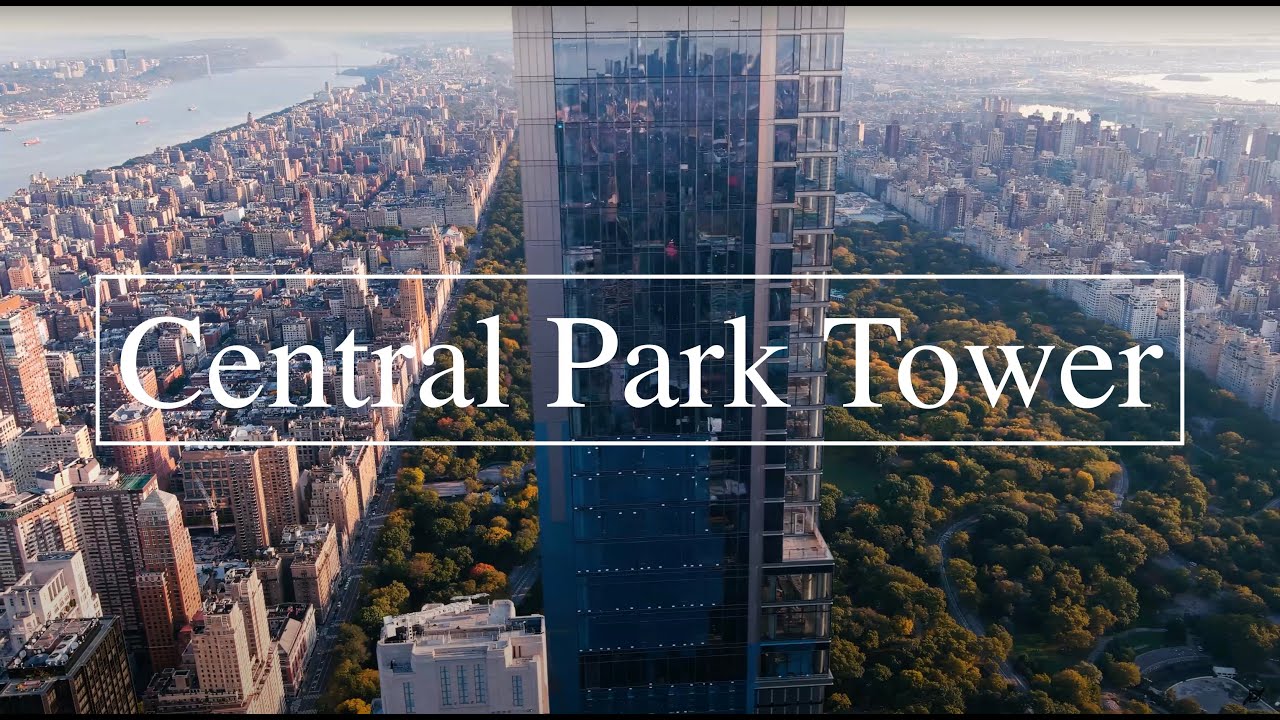 Central Park Tower 6k Drone
