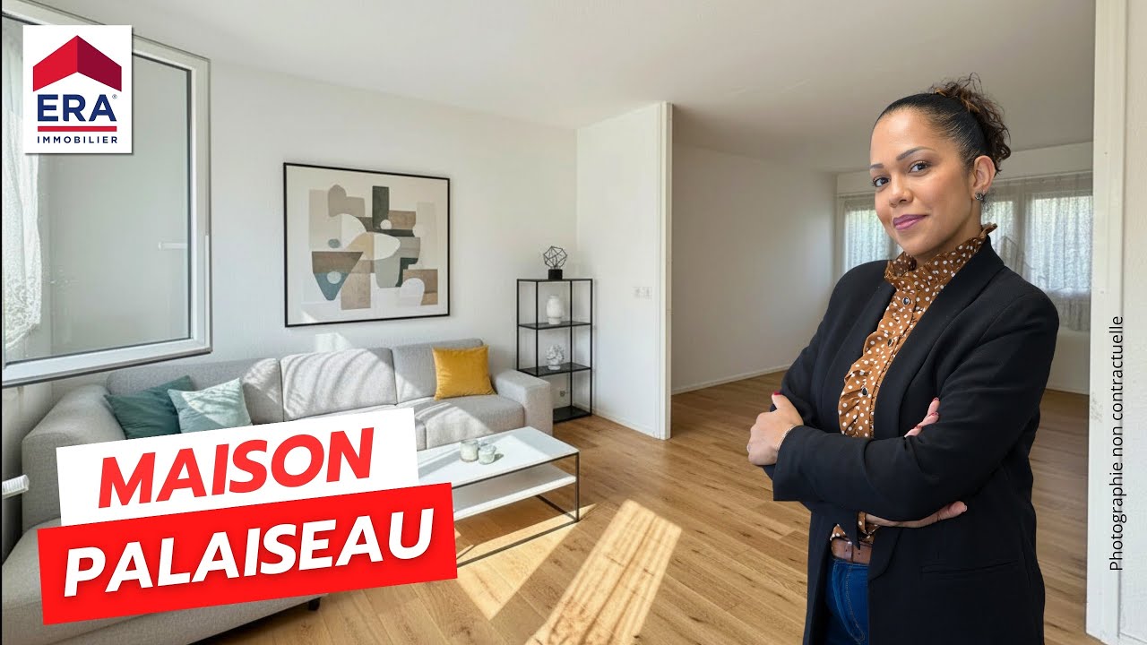 Maison à 325.000€ avec grand potentiel et sous-sol total à Palaiseau !