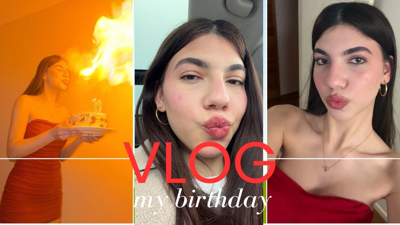 Birthday, varsayimlariniz ,17. Yas pastami birlikte yaptik vlog 