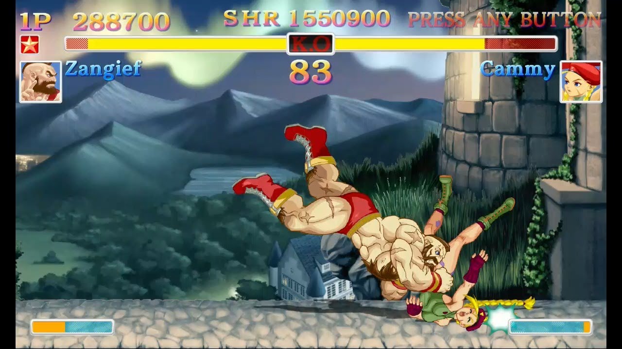 NS Ultra Street Fighter II: The Final Challengers - Zangief