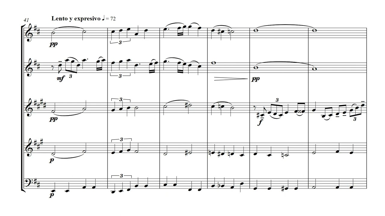 La Muerte del Ángel - Astor Piazzolla - Quinteto de Maderas - Arr.: Fernando R. Raudales