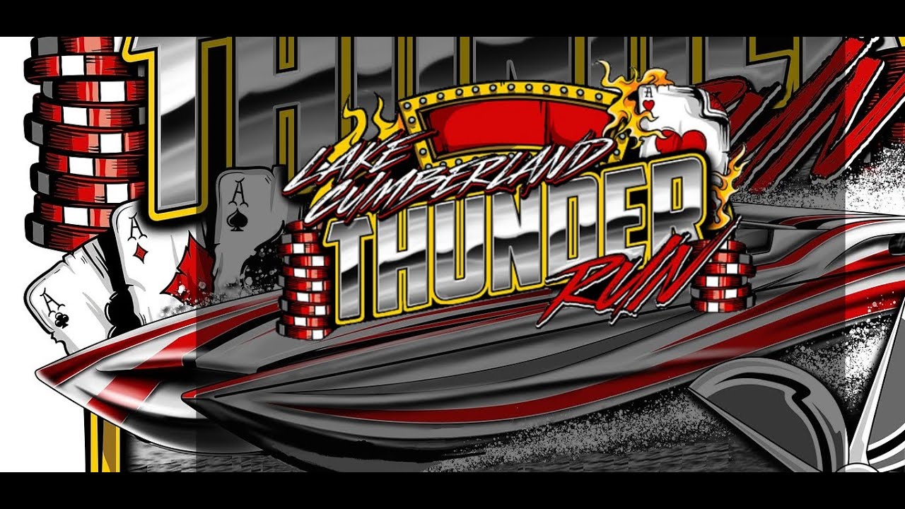 Thunder Run Lake Cumberland Poker Run. Harmon Creek #boating #boatlife