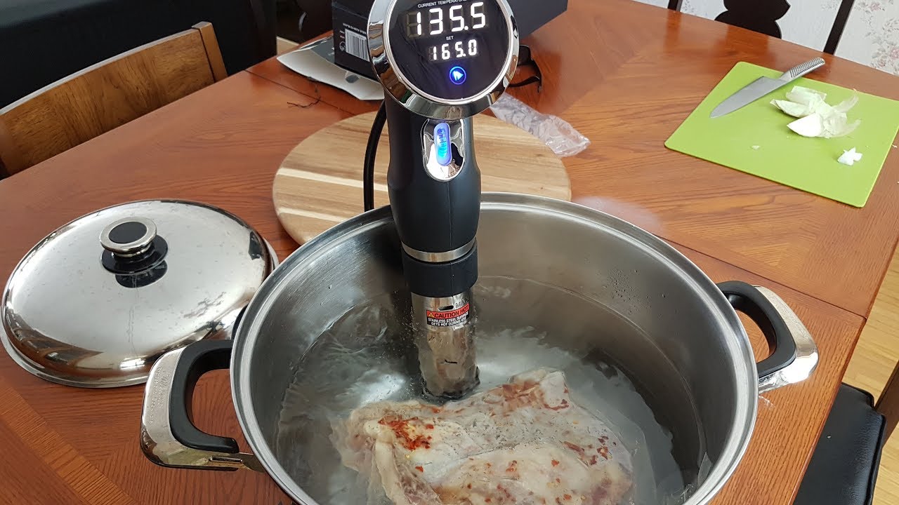 Sous Vide Chicken Thighs from Frozen (Chefman Sous Vide Precision Cooker)