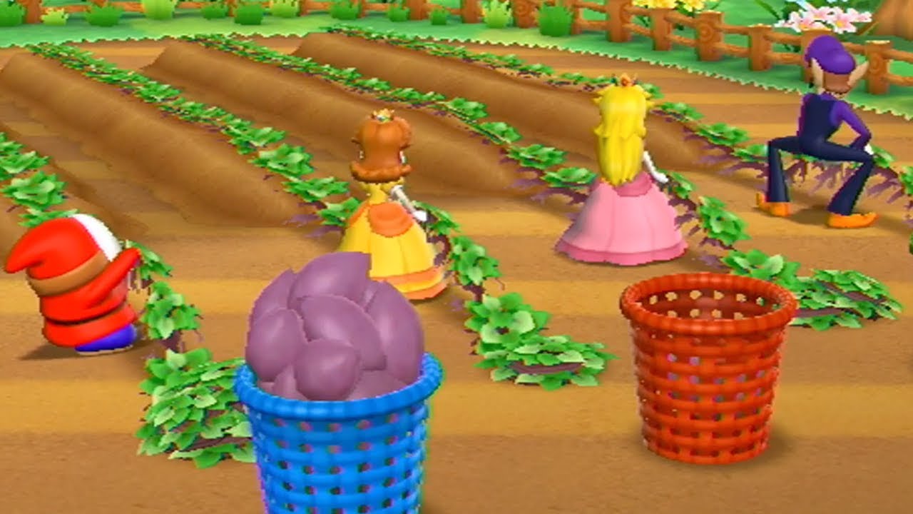 Mario Party 9 - Step It Up - Shy Guy vs Peach vs Daisy vs Waluigi
