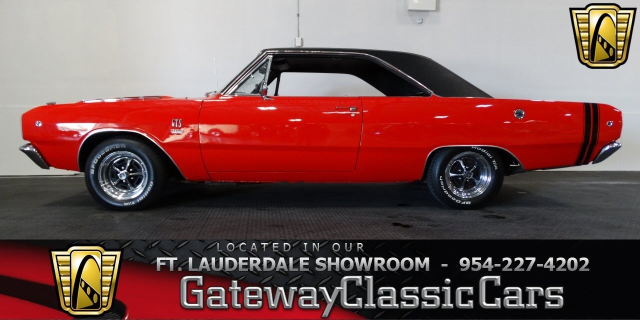 1968 Dodge Dart GTS 383 Stock#208-FTL