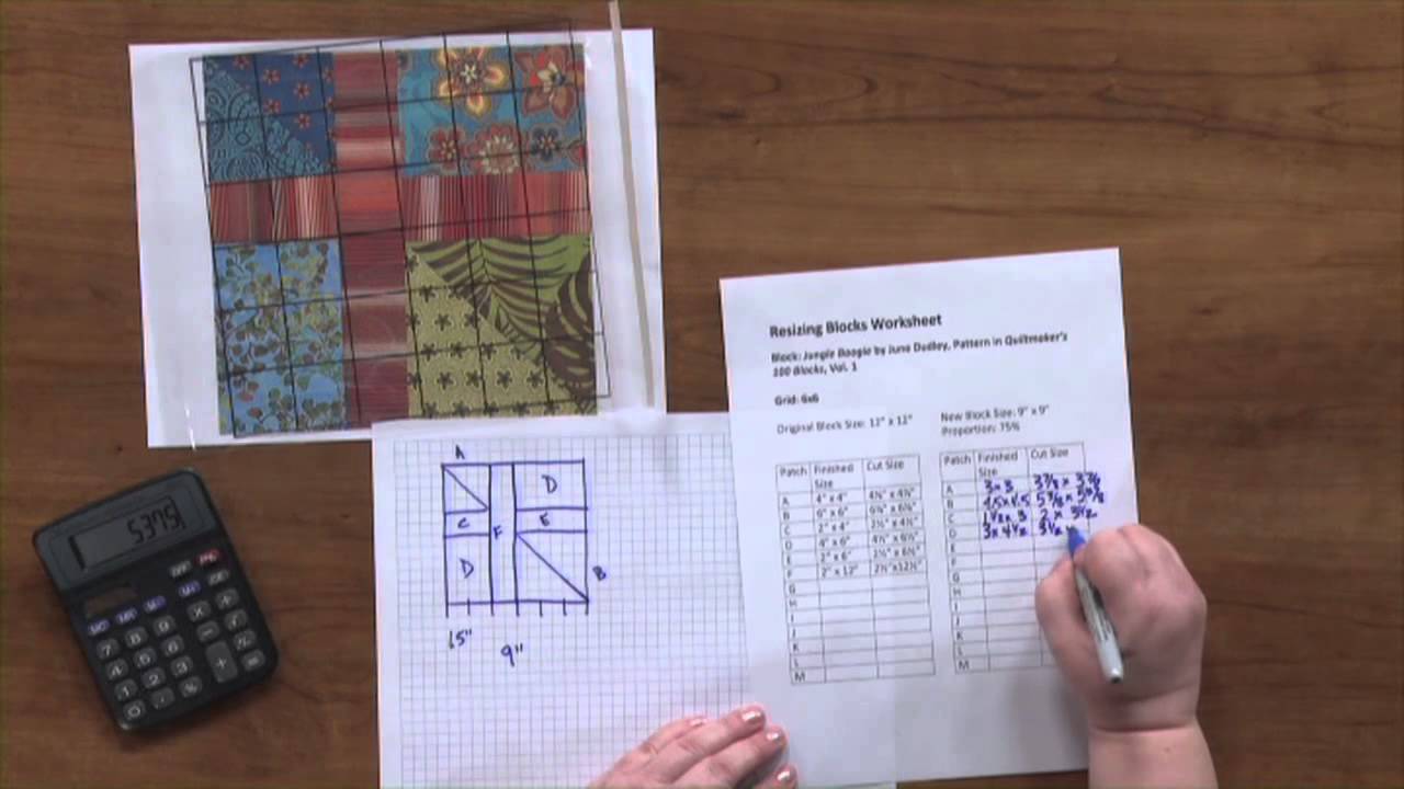 How to Change the Size of Quilt Blocks  | National Quilter's Circle