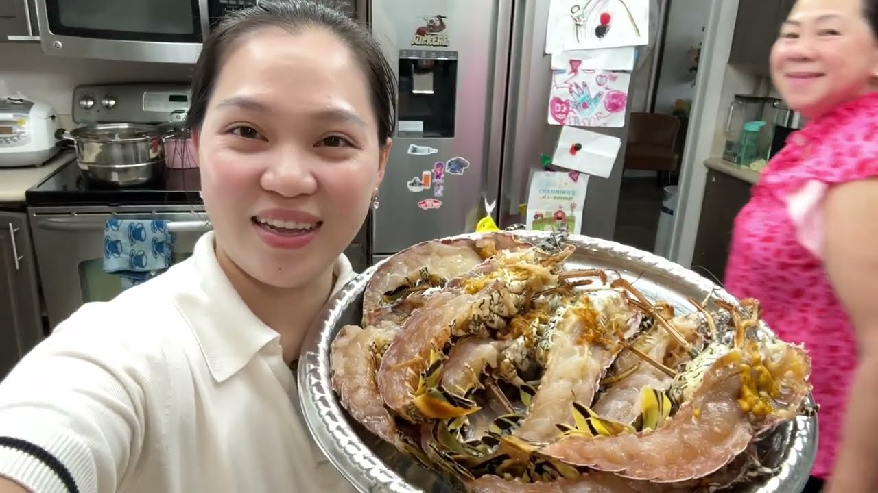 Vlog 2023 ll MUA TH&Ecirc;M ĐỒ CHO MẸ V&Agrave; JADE MANG VỀ VIỆT NAM- T&Ocirc;M H&Ugrave;M TƯƠI NƯỚNG V&Agrave; LUỘC Đ&Atilde; QU&Aacute;