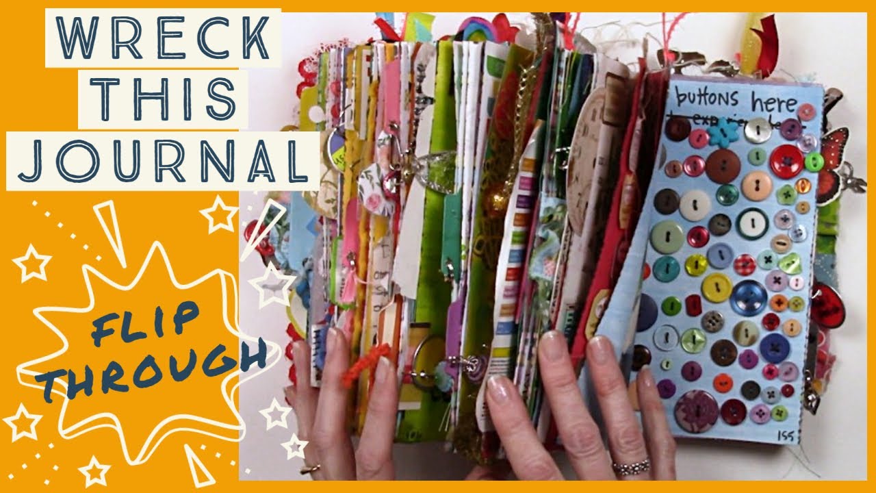 «Wreck This Journal» в цвете — пролистайте #wreckthisjournal