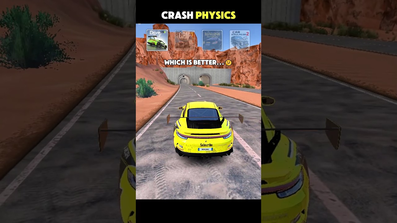 CRASH PHYSICS! Top Mobile Games 🤔 #shorts #gaming