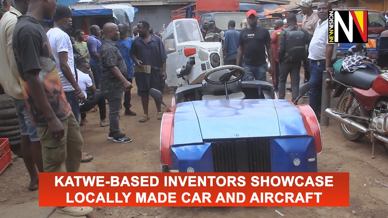 Katwe-Based Inventors Showcase Locally Made Car and Aircraft