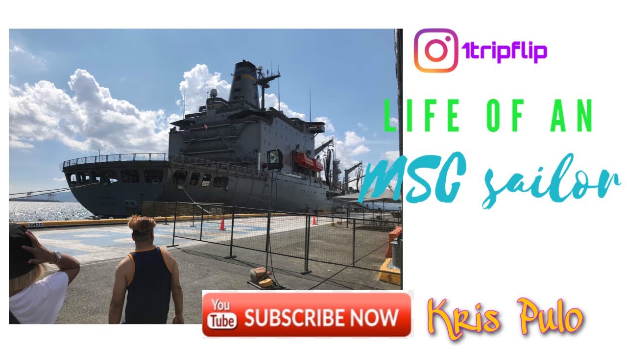 Life of an MSC sailor/ Military Sealift Command/Instagram story compilations/Pinoy Vlogs