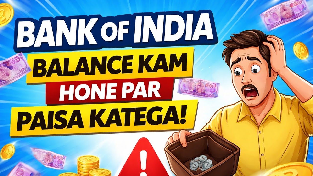 Bank of India Minimum Balance Charges Explained | Savings Account Penalty Full Details