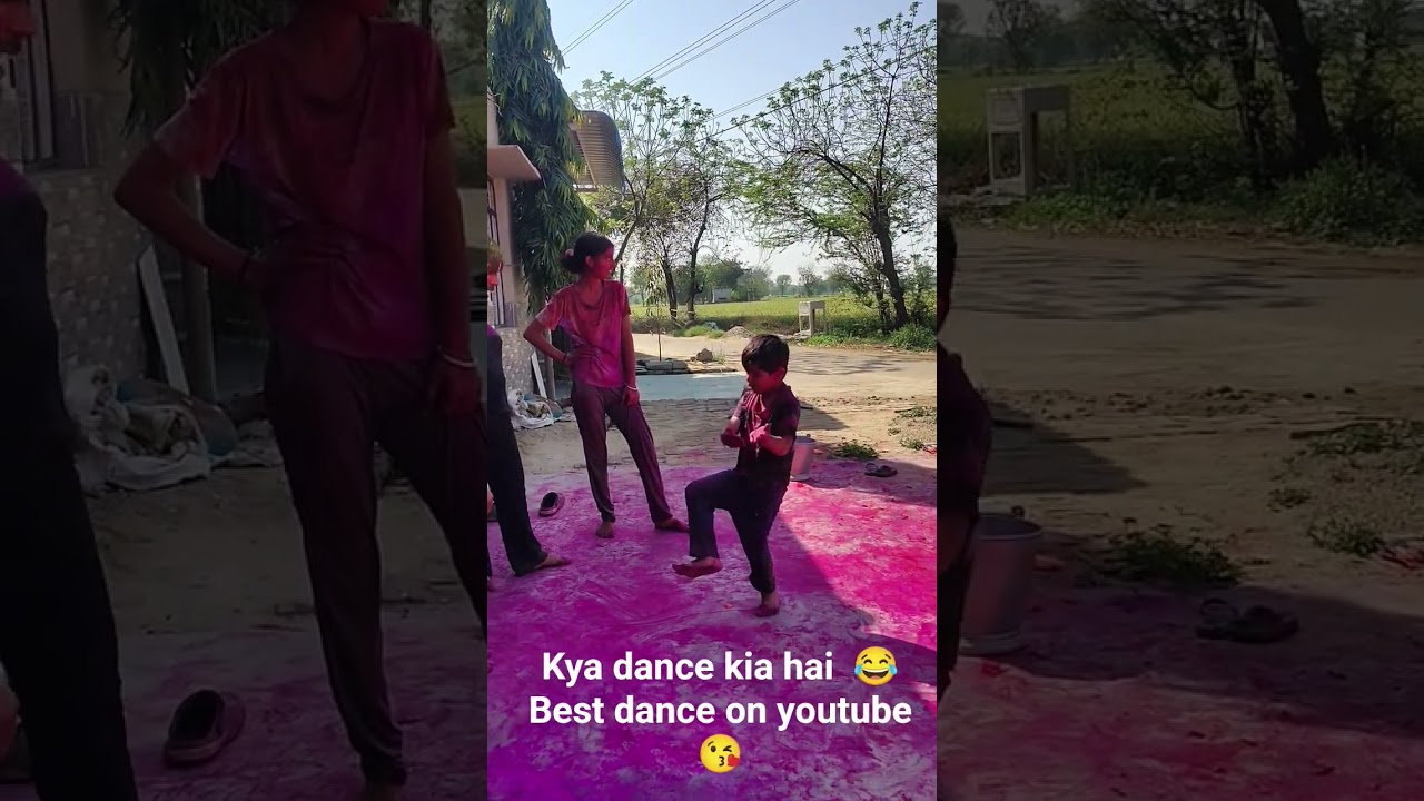 best dance video 😍📸|| holi celebration 🎉😁|| #comedy #funny #dance #viralvideo 🥳