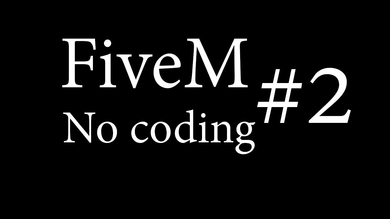 FiveM no Coding 2 - ลงเบส essentailmode แบบไม่เขียนโค้ด