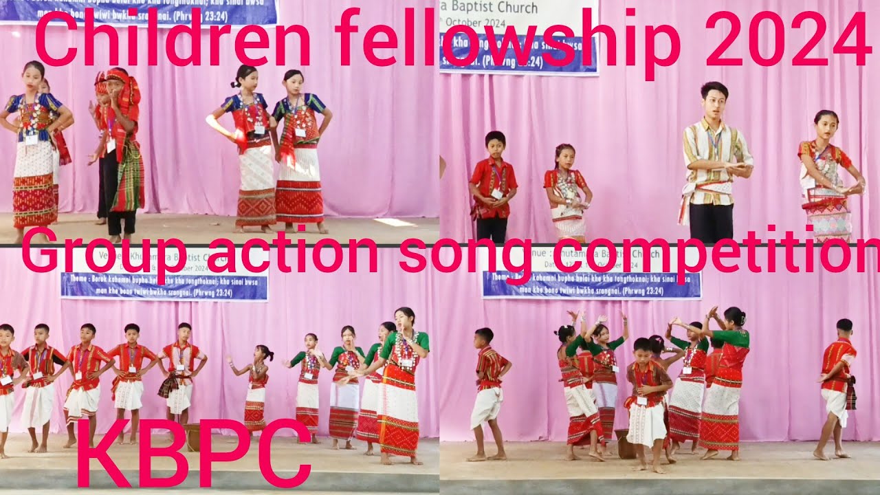 Children group action song competition // The 11th Children fellowship // KBPC, SNBA //12/10/2024