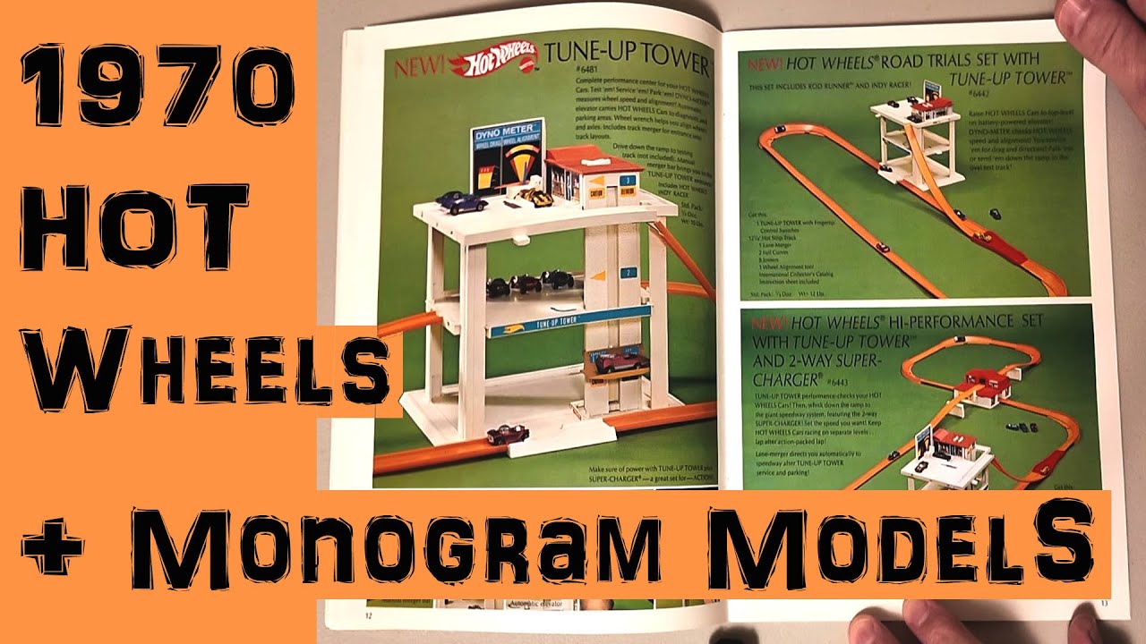 1970 Mattel Hot Wheels and Monogram Models Dealer Catalog