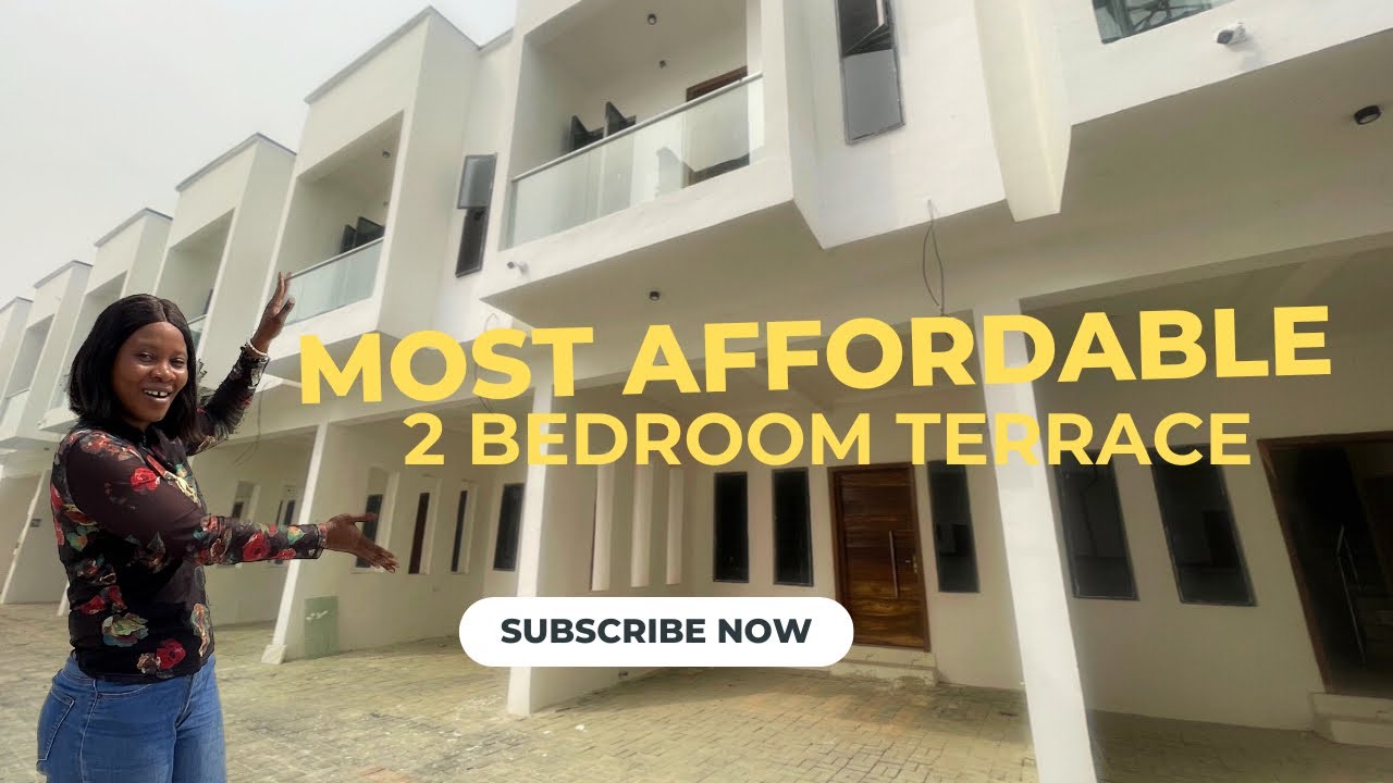 House for Sale in Lekki Lagos Nigeria; Most Affordable 2 Bedroom Terrace with Bq in Ajah