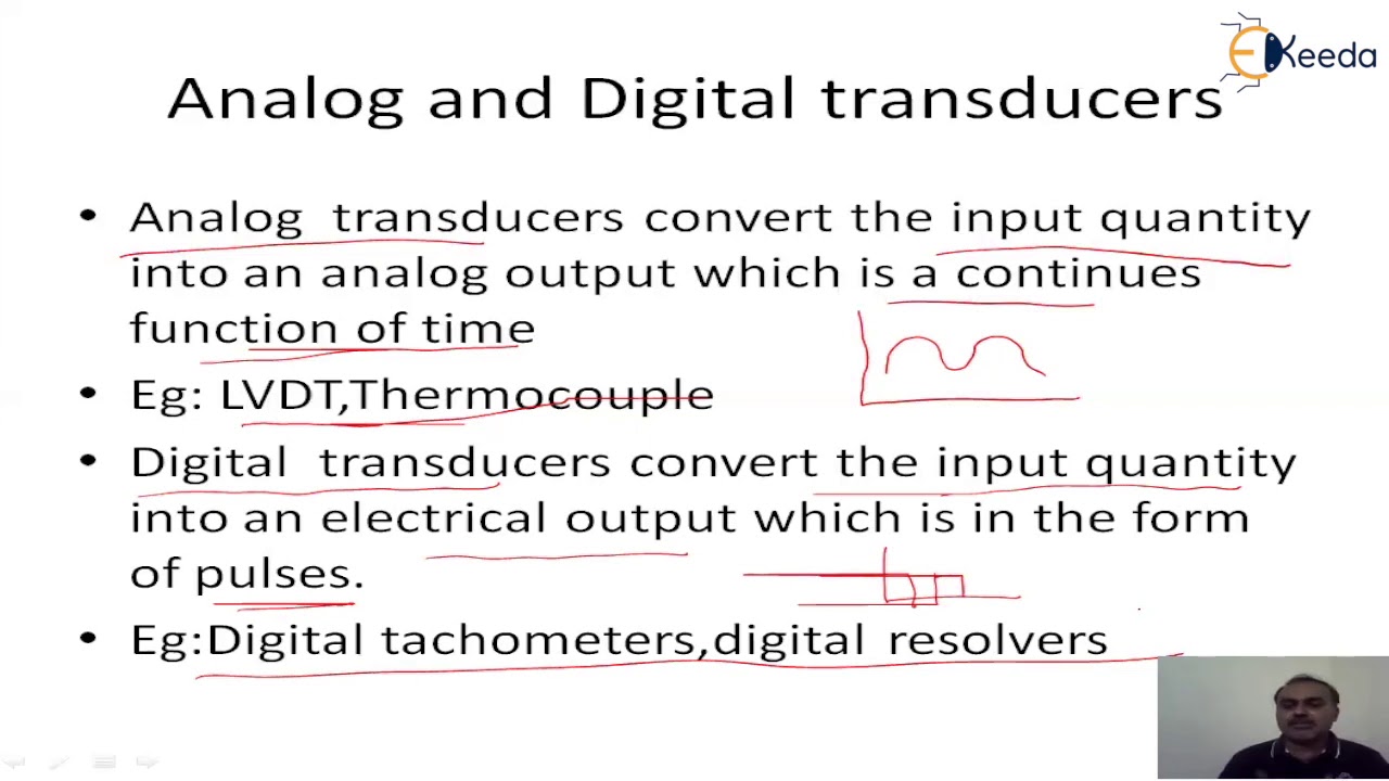 Classification of Transducers | Introduction | GATE IE Sensors & Industrial Instrumentation