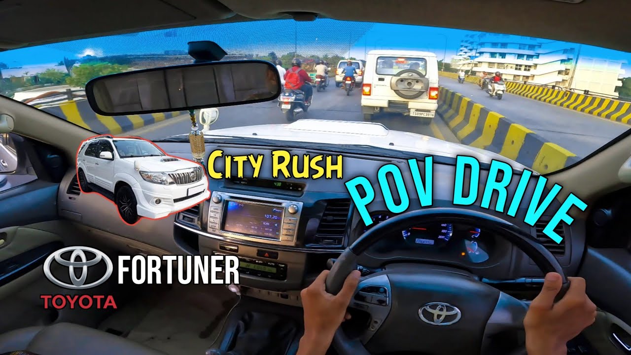 Fortuner type  2 POV Drive 2024 | Toyota Fortuner 3.0 D POV | Fortuner  Walkaround | Deccan Moto