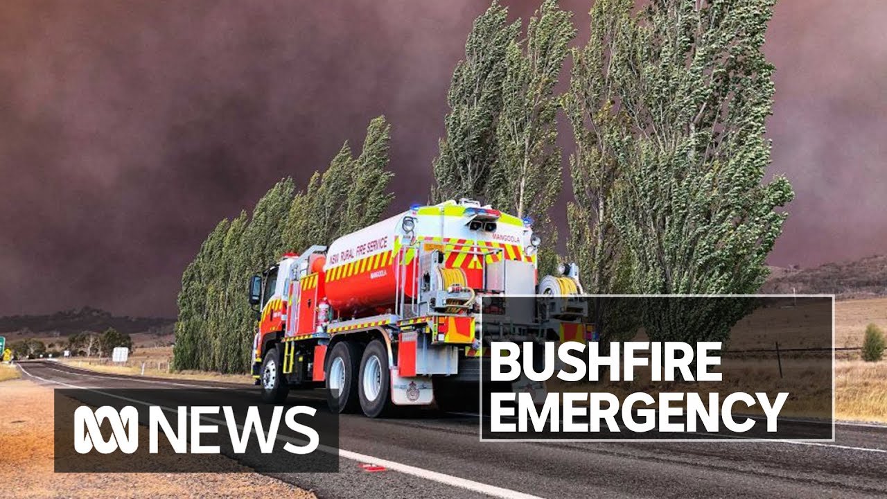 Emergency bushfire cuts off rural communities from Canberra | ABC News
