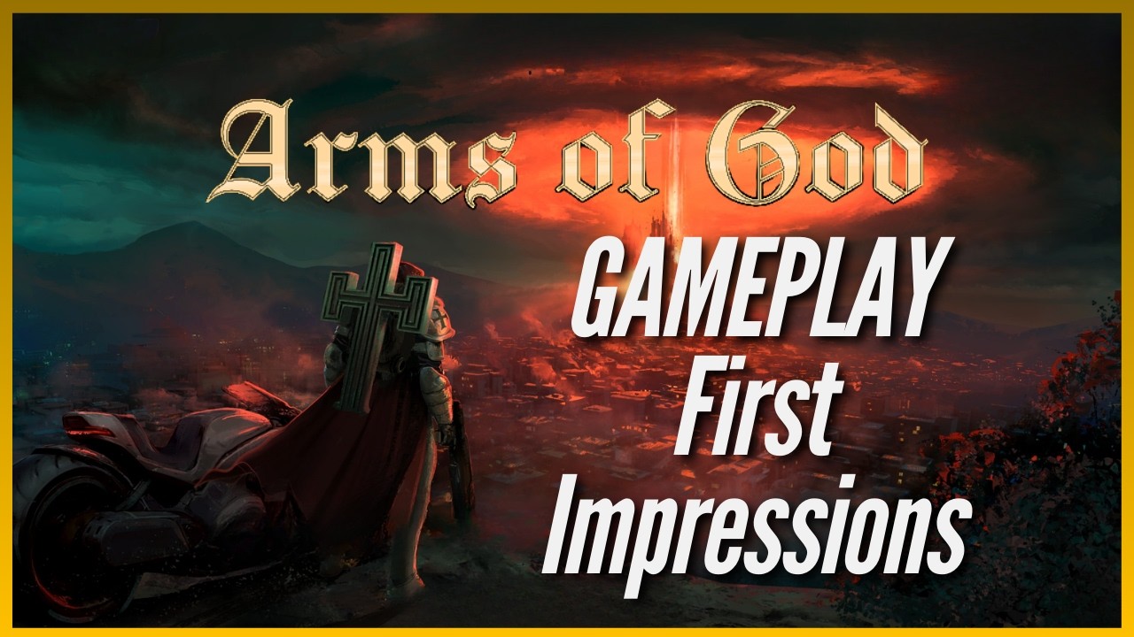 Arms of God Gameplay + First Impressions! Bullet Heaven Rougelite
