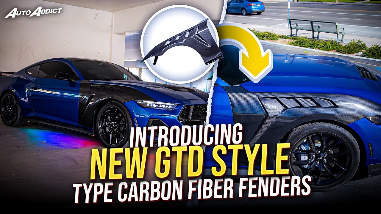 NEW S650 MUSTANG GTD STYLE FENDERS 🤩🤯 | @AutoAddictUSA |