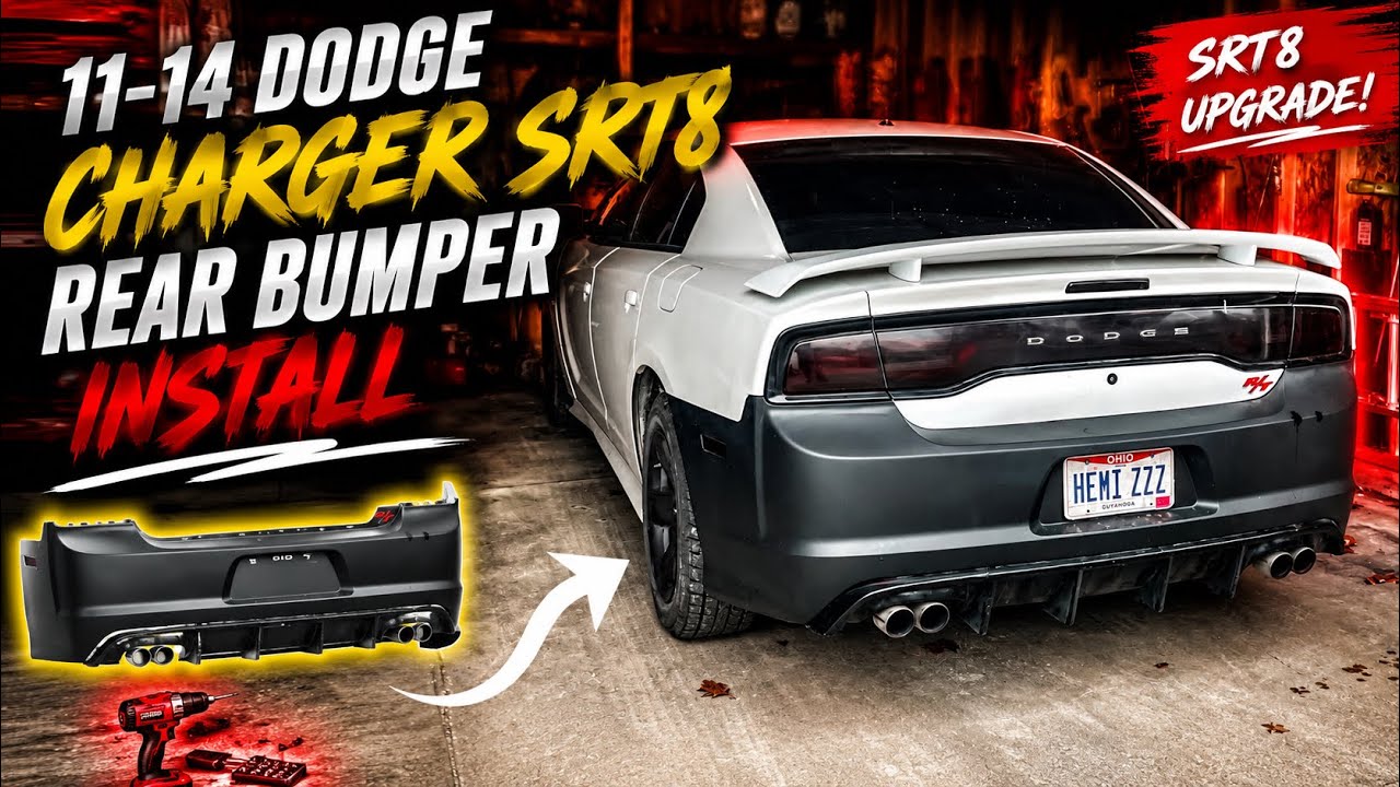 Руководство по установке заднего бампера Dodge Charger SRT8 11–14