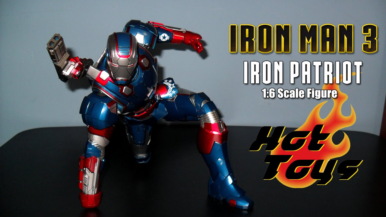 Hot Toys Iron Man 3 Iron Patriot 1/6th Scale Figure Review