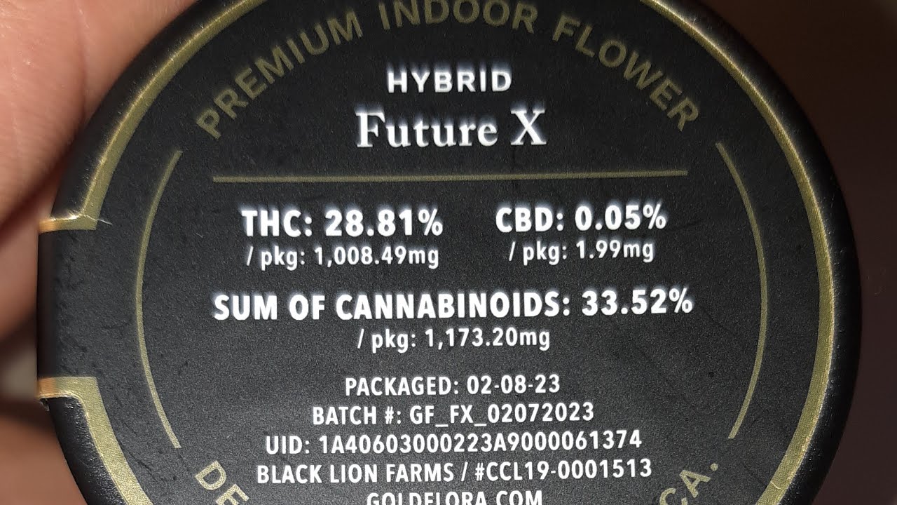 gold flora future x strain review