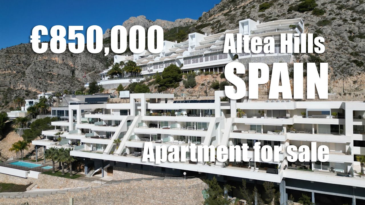 Spacious apartment for sale in the picturesque location of Altea Hills, Altea, Spain