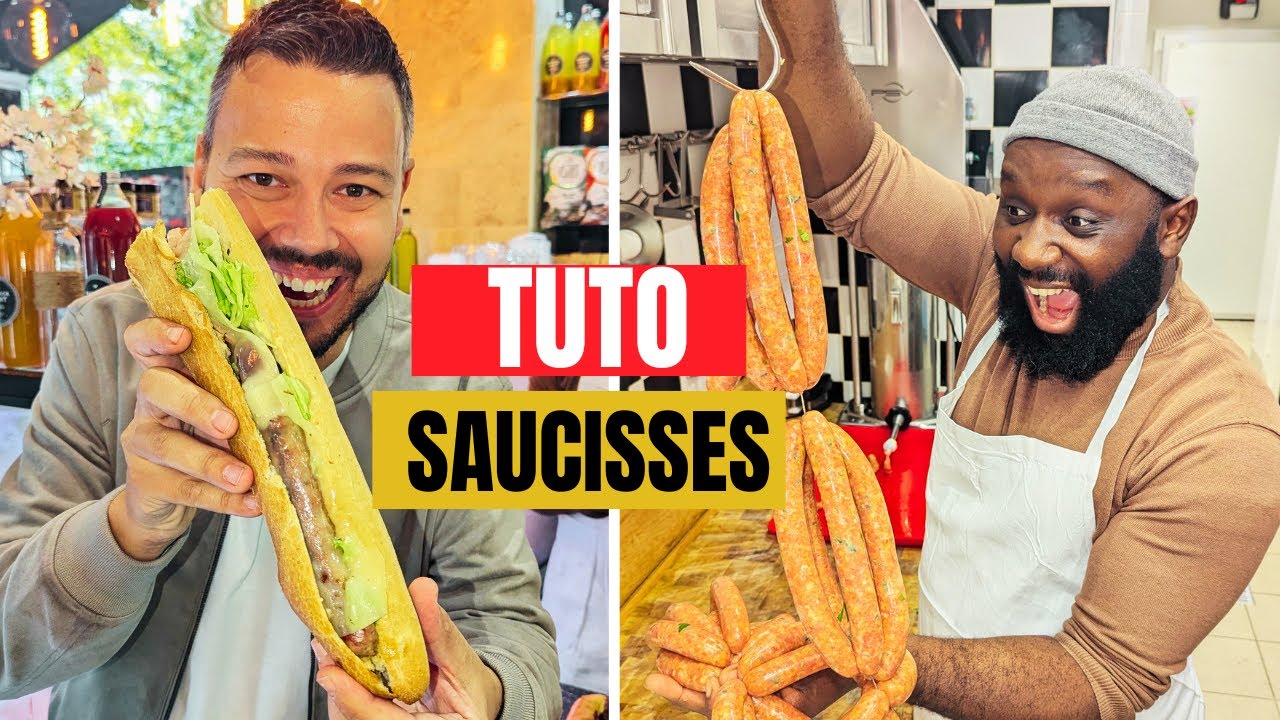 Le MEILLEUR SANDWICH à la SAUCISSE 100% MAISON pour fêter le retour de la BRIGADE ? VLOG 1588