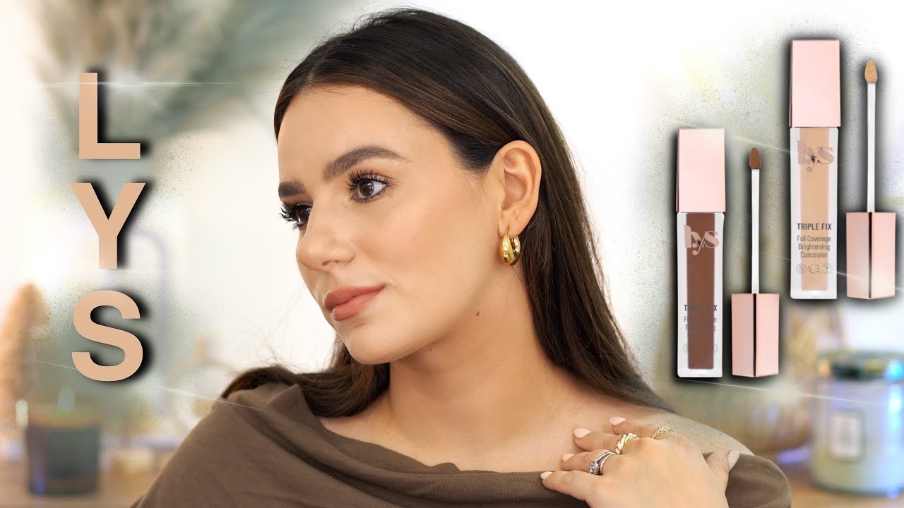 LYS CONCEALER : FULL DAY Wear Test + Full Face LYS || Application + Review || Tania B Wells