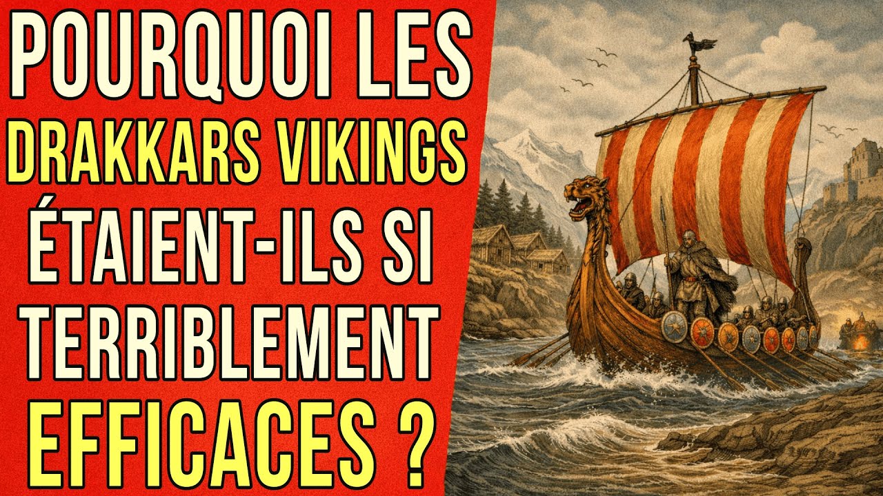 Pourquoi les drakkars vikings étaient-ils si terriblement efficaces ?
