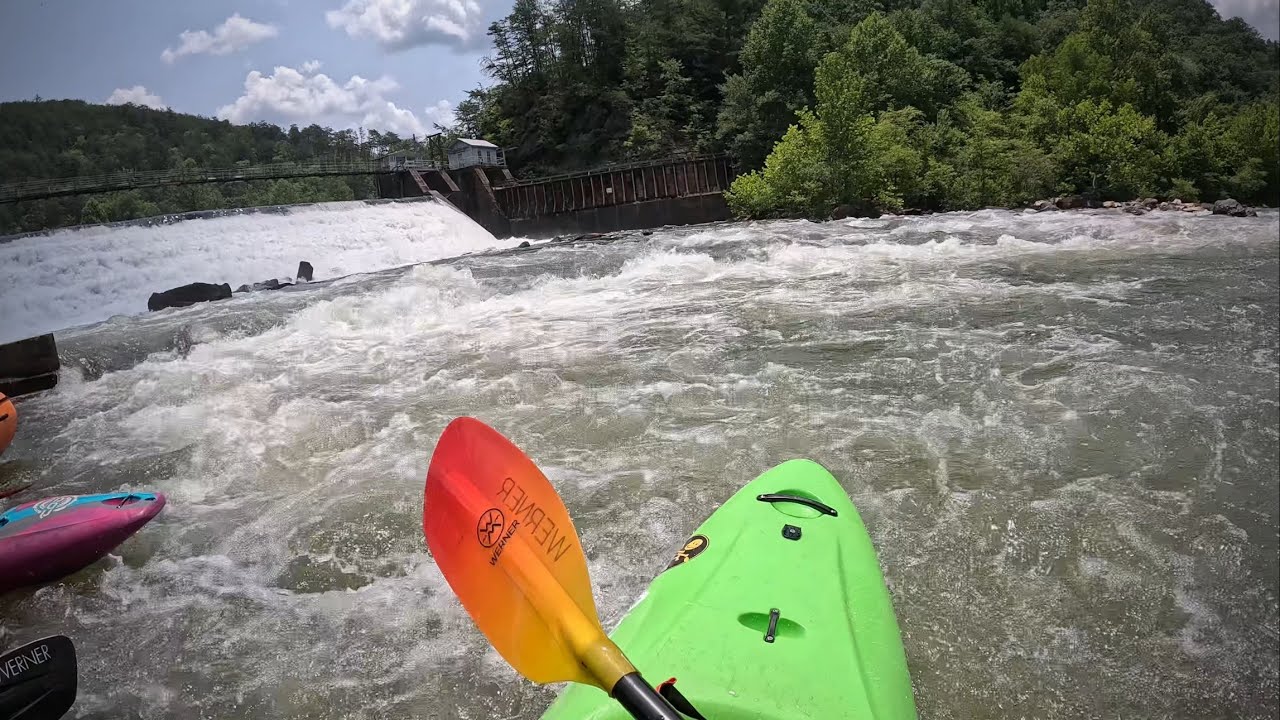 Middle Ocoee whitewater kayaking PFD June 2nd 2025