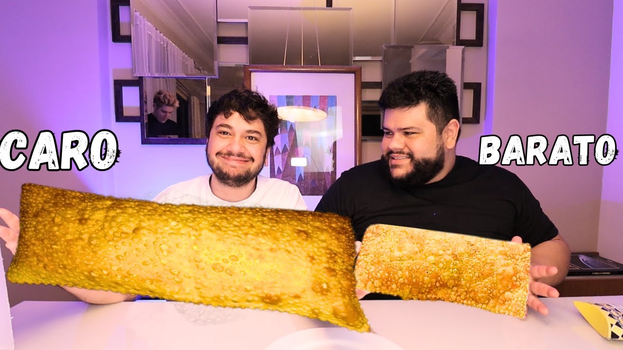 Pastel Caro vs Pastel Barato | Participa&ccedil;&atilde;o @bruninzor