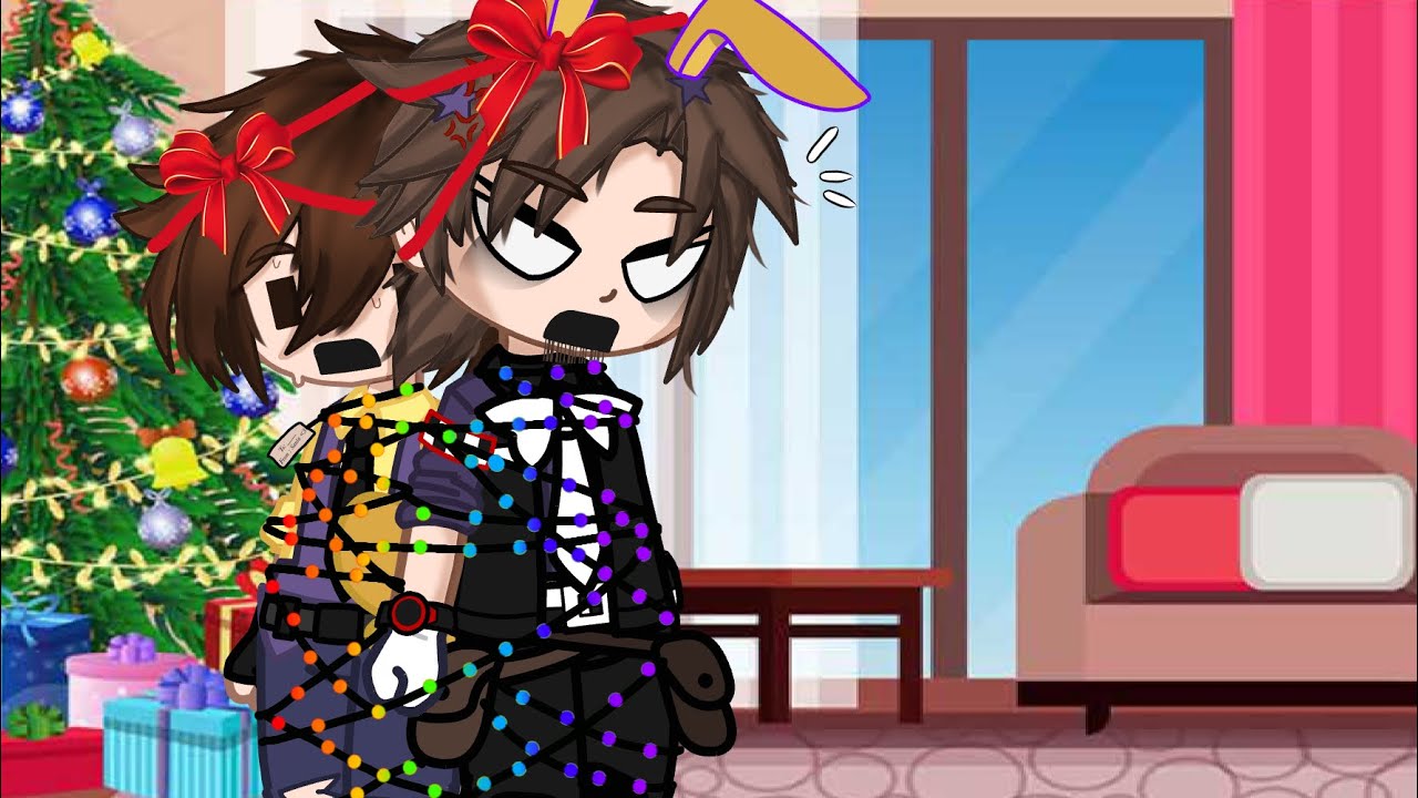 All I want for Christmas is you|FNAFXGC |michael and William afton|my au |cringe|not original