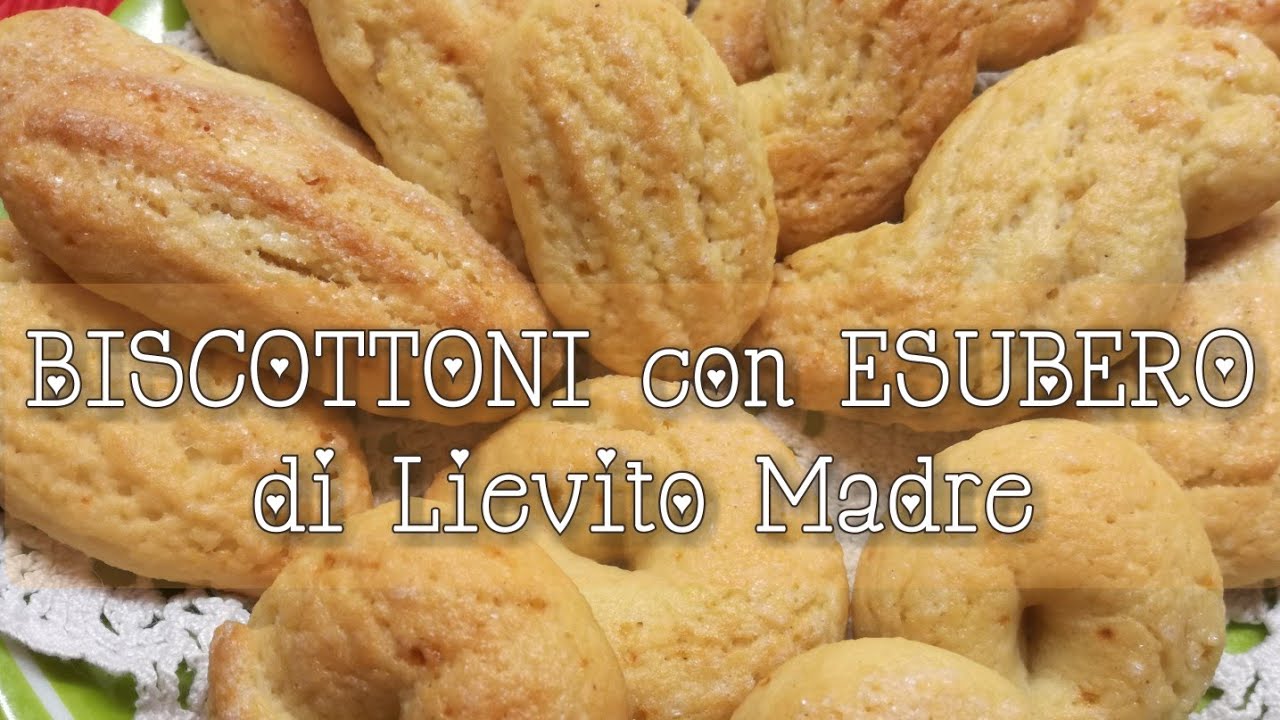 BISCOTTONI con Esubero di Lievito Madre