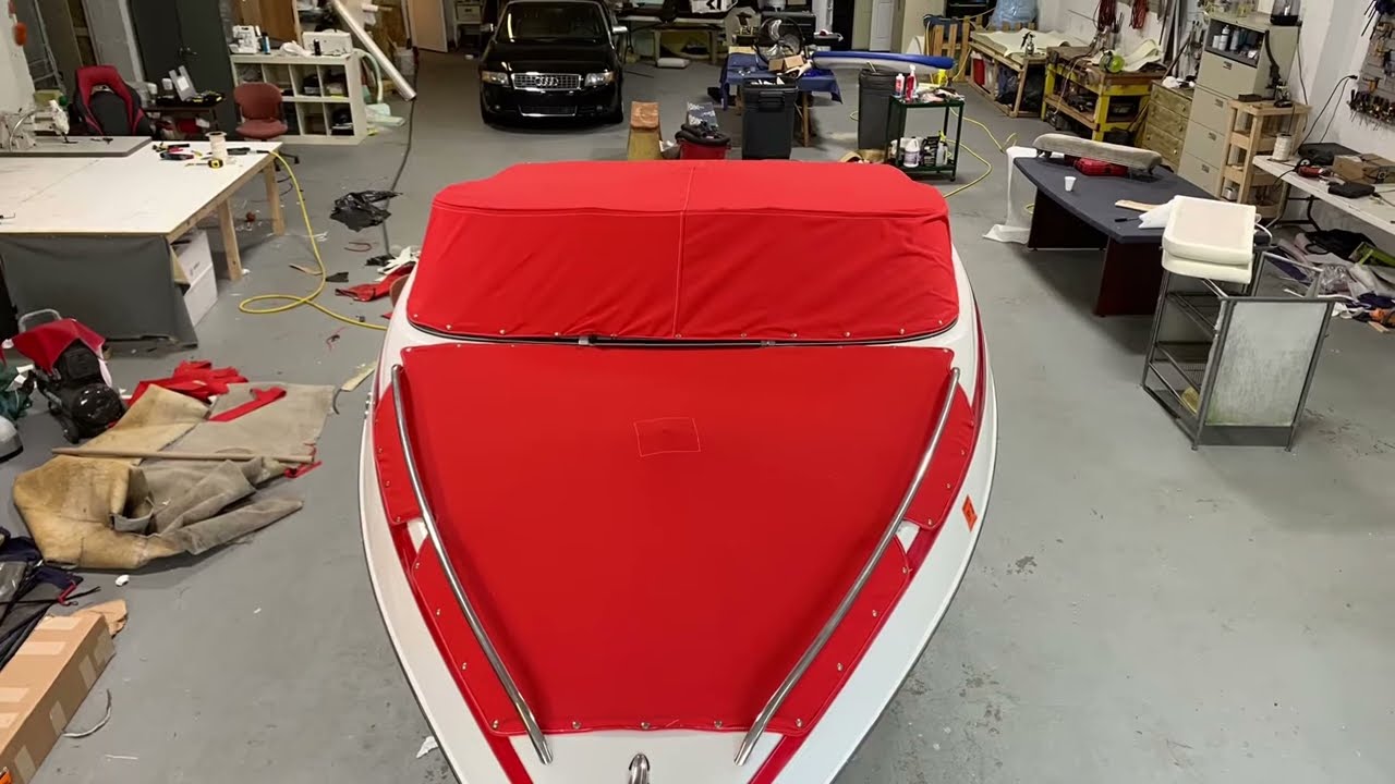 CROWNLINE BOAT COMPLETE REUPHOLSTERY