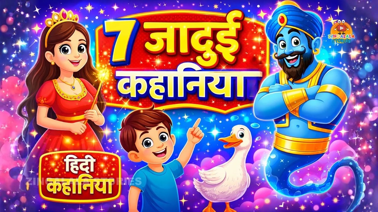जादुई हिंदी कहानियां | 7 Magical Stories In Hindi | Moral Stories | Bedtime Stories | Jadui Kahaniya