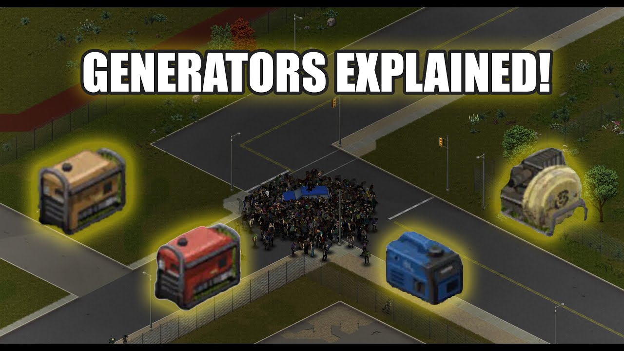 Разбор работы всех генераторов | Project Zomboid Build 42 Stable