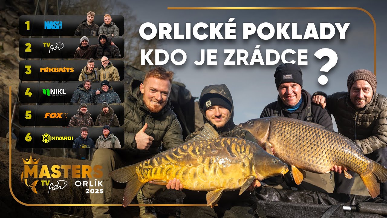 ZRADA na Orlíku! 🏆 Kapří klenoty a velké odhalení! | TV Fish Masters