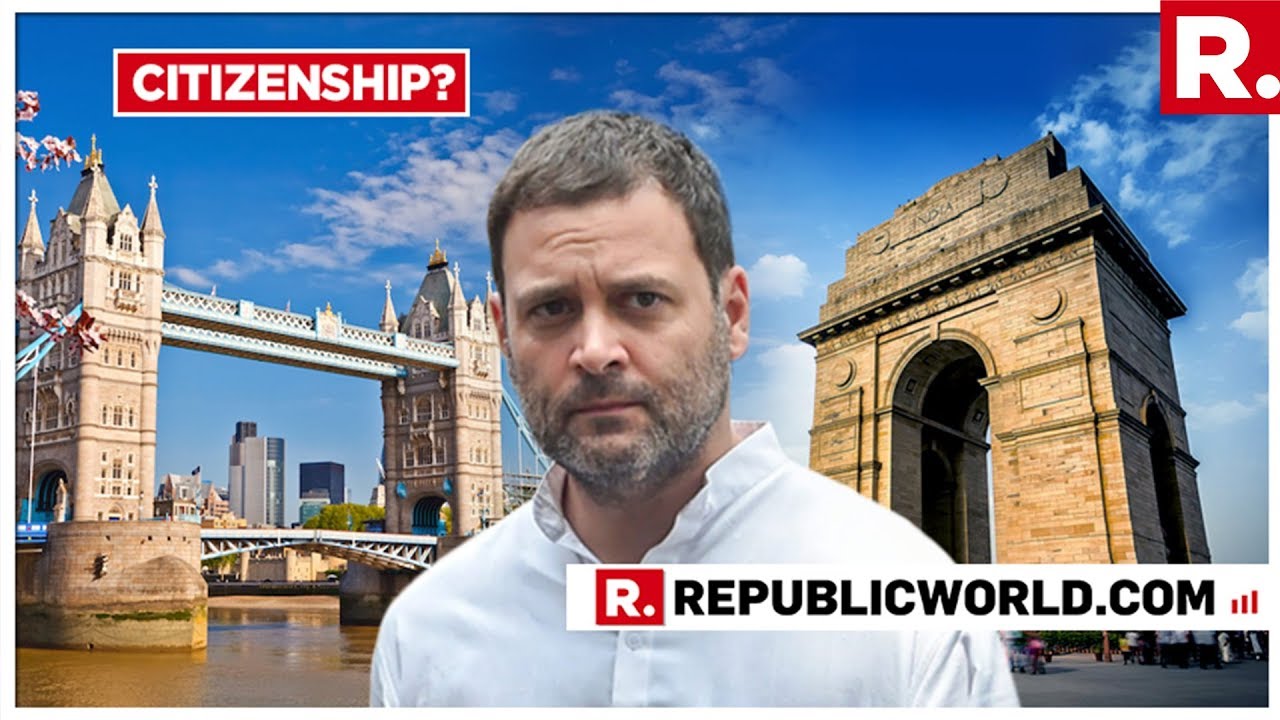 Plea On Rahul Gandhi's Citizenship Dismissed By The Supreme Court