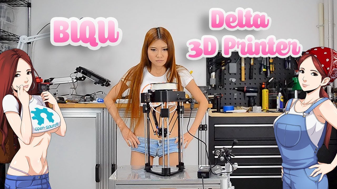 3D-принтер BIQU Delta — распаковка и первая печать