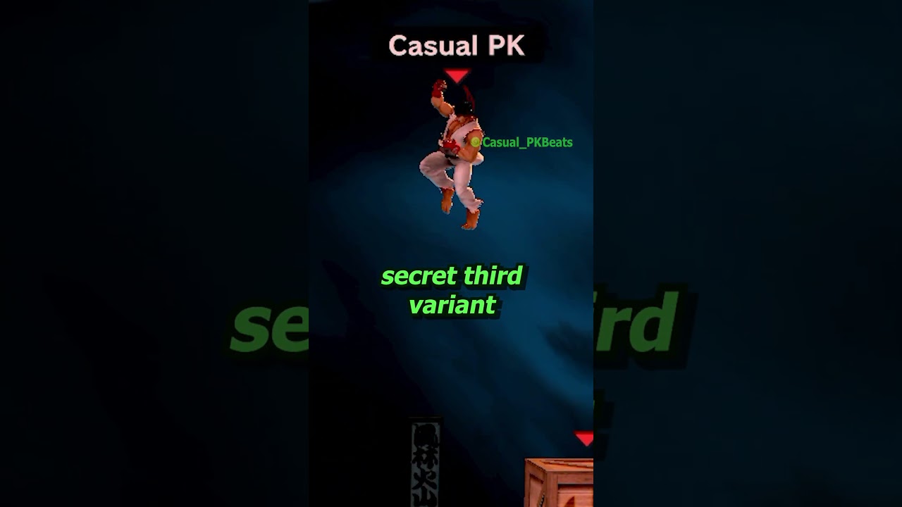 Ryu's Hidden Final Smash