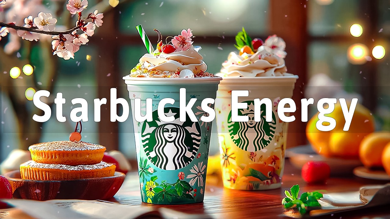 Gentle Starbucks Morning Coffee Jazz 🌸 Smooth Bossa Nova Music For Focused And Relaxing Mornings