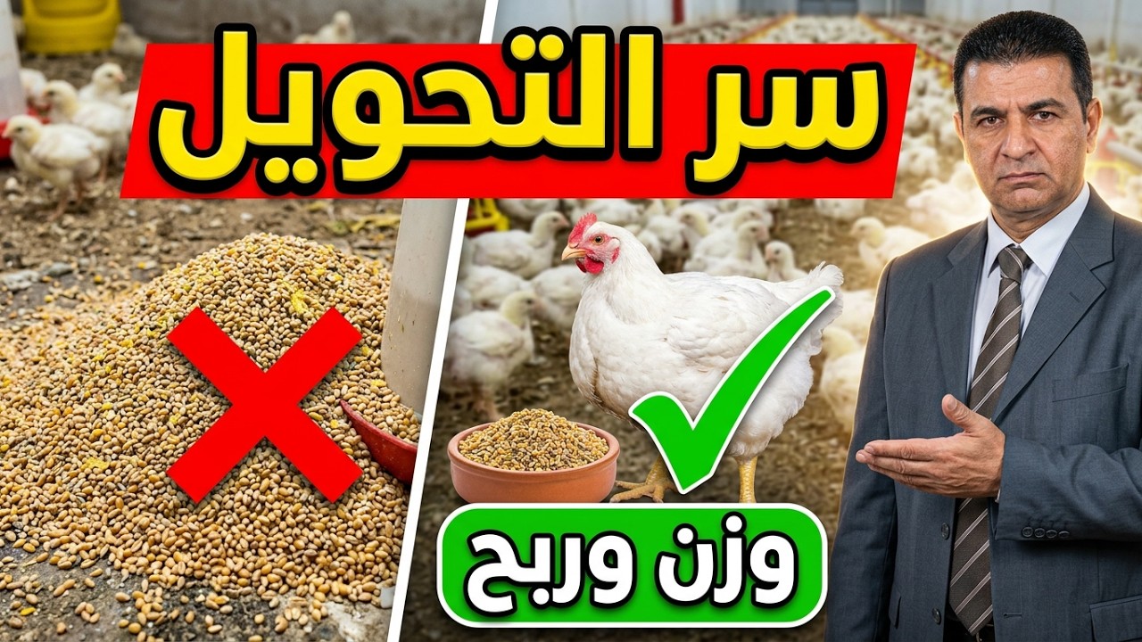 المربّي الشاطر مش اللي يزود العلف… ده اللي يزود الاستفادة منه 🔥 سر تحويل العلف لوزن وربح