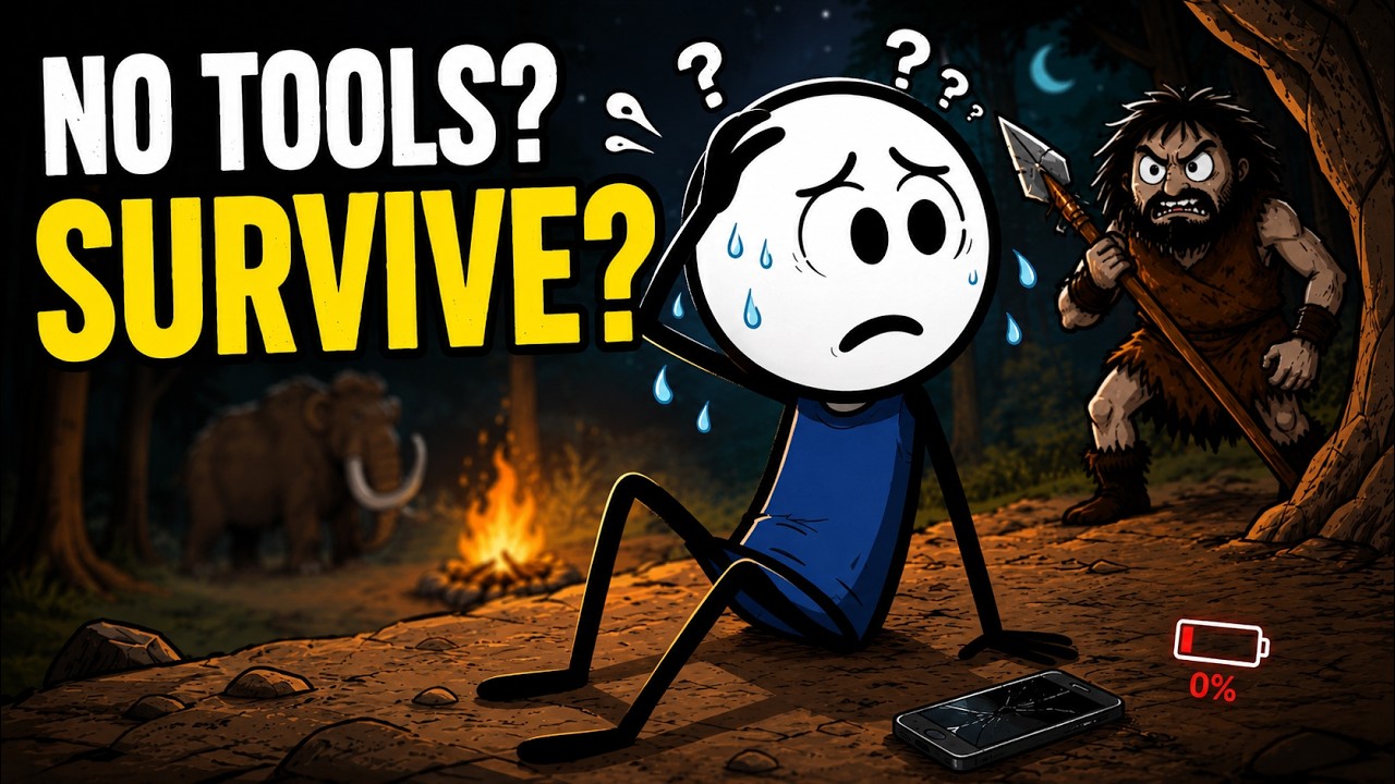 Stone Age Survival: You Wake Up With Nothing... Can You Survive?
